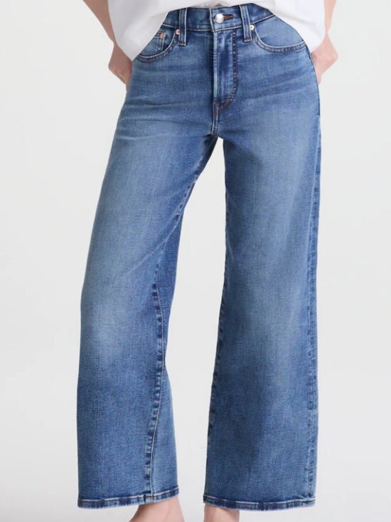 Madewell Denim - Madewell The Wide-Leg Crop Jean